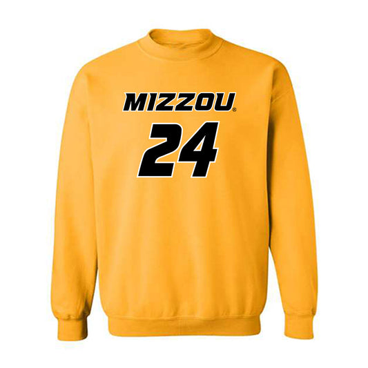 Missouri - NCAA Women's Basketball : Sydney Mains - Fashion Shersey Crewneck Sweatshirt-0