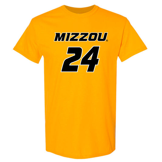 Missouri - NCAA Women's Basketball : Sydney Mains - Fashion Shersey T-Shirt-0