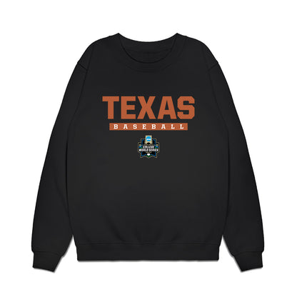 Texas - NCAA Baseball : 2026 College World Series Roster List Premium Crewneck Sweatshirt-0