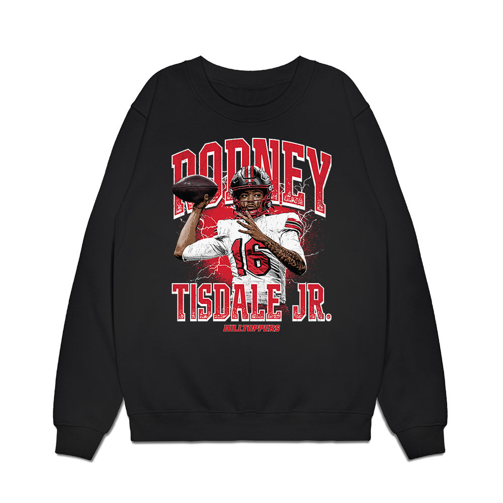 Western Kentucky - NCAA Football : Rodney Tisdale Jr. - Collage Premium Crewneck Sweatshirt-0