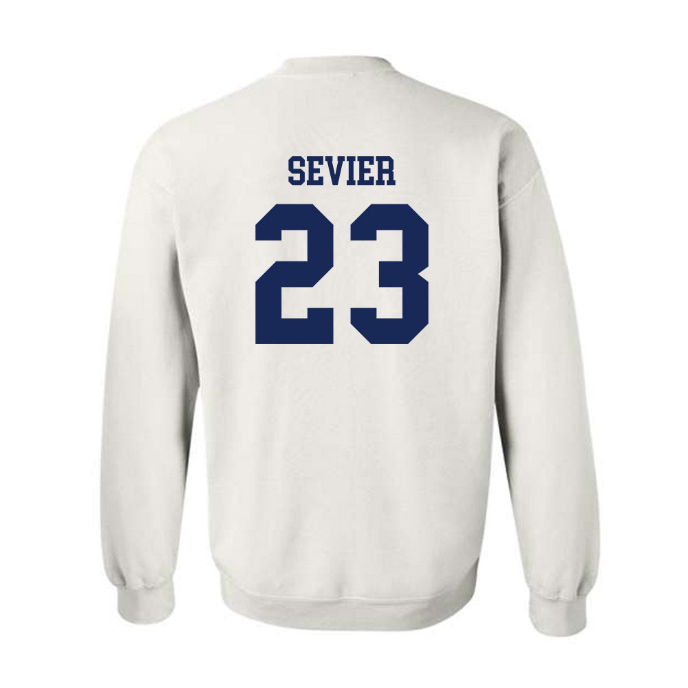 Berry - NCAA Women's Basketball : Corrin Sevier - Crewneck Sweatshirt-1