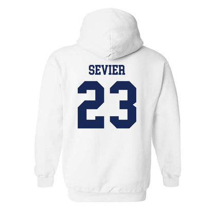 Berry - NCAA Women's Basketball : Corrin Sevier - Classic Shersey Hooded Sweatshirt-1