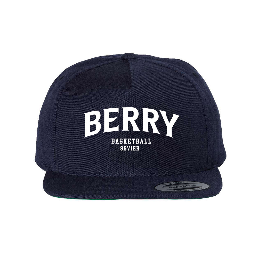 Berry - NCAA Women's Basketball : Corrin Sevier - Snapback Hat-0