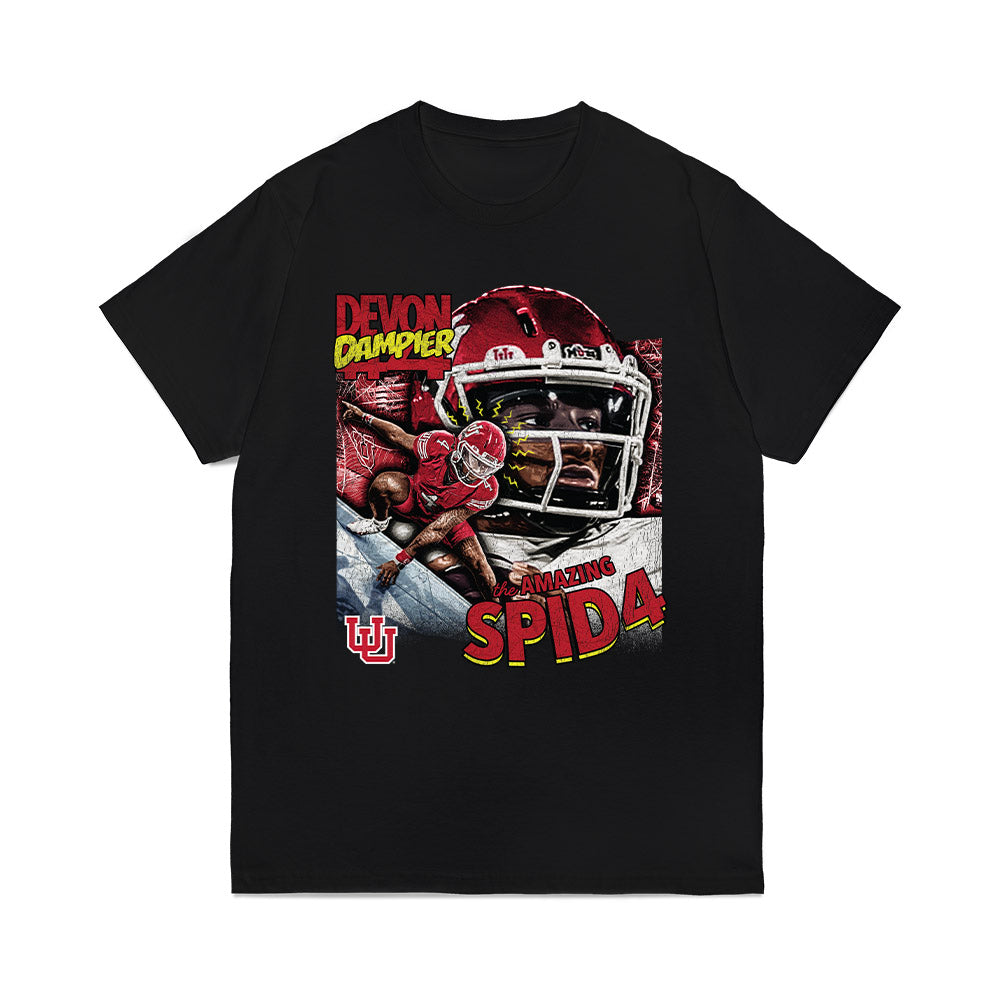 Utah - NCAA Football : Devon Dampier - Collage Comfort Colors T-Shirt-0