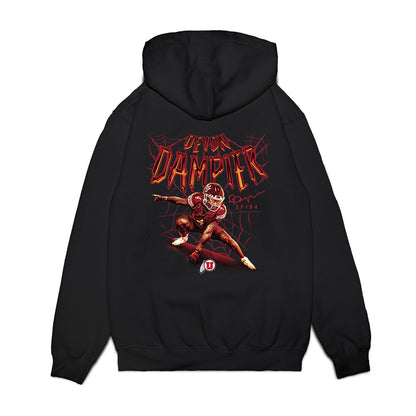 Utah - NCAA Football : Devon Dampier - Collage Premium Hooded Sweatshirt-1