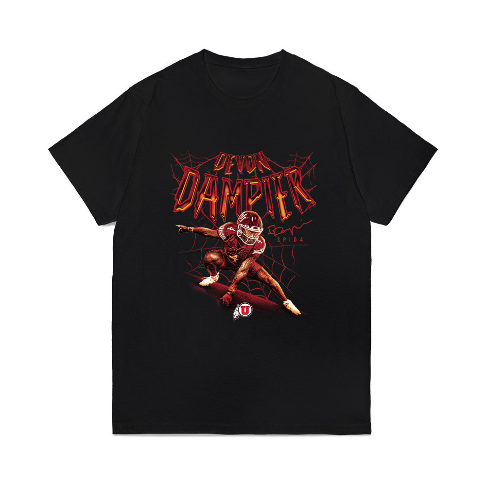 Utah - NCAA Football : Devon Dampier - Collage Comfort Colors T-Shirt-0