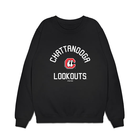 Chattanooga Lookouts - MILB Baseball : Steffon Moore - Premium Crewneck Sweatshirt-0