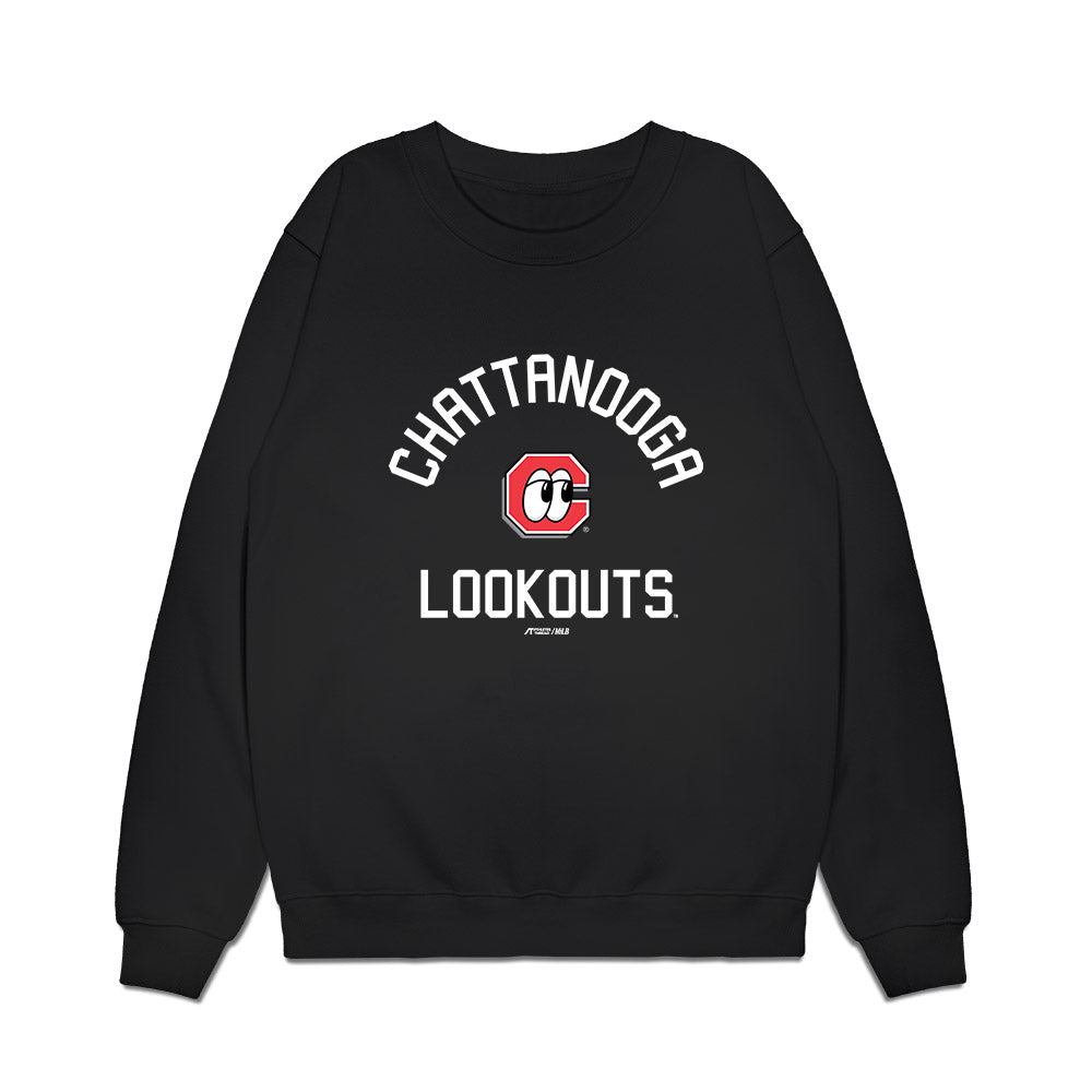 Chattanooga Lookouts - MILB Baseball : Bryce Hubbart - Premium Crewneck Sweatshirt-0