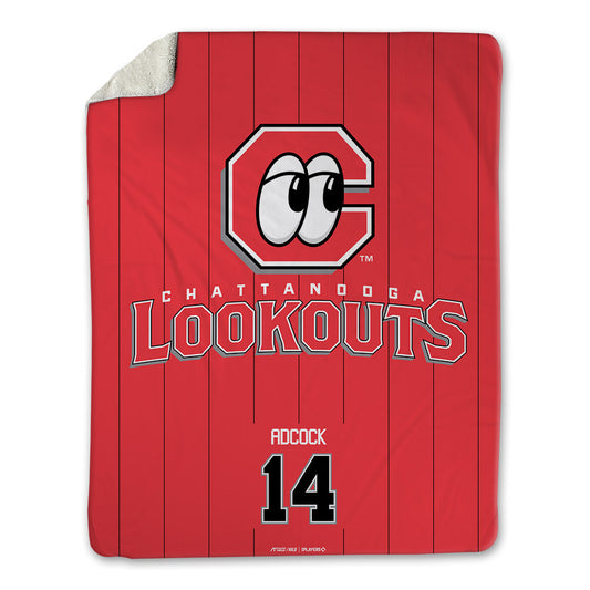 Chattanooga Lookouts - MILB Baseball : Cody Adcock - Blanket-0