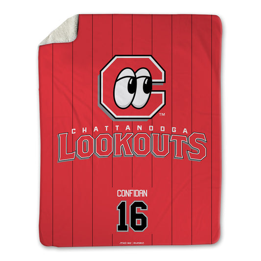 Chattanooga Lookouts - MILB Baseball : Yerlin Confidan - Blanket-0