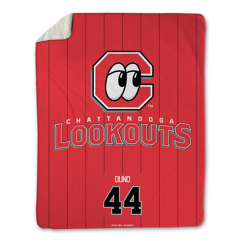 Chattanooga Lookouts - MILB Baseball : Alfredo Duno - Blanket-0
