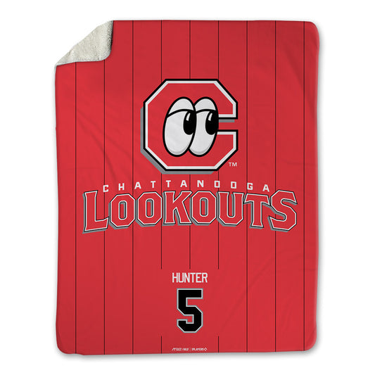 Chattanooga Lookouts - MILB Baseball : Cade Hunter - Blanket-0