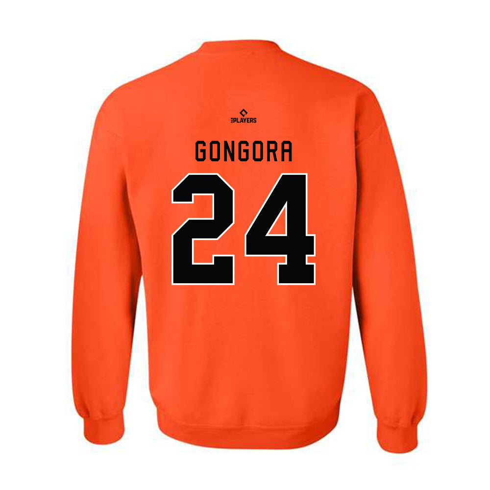 Bowie Baysox - MILB Baseball : Sebastian Gongora - Crewneck Sweatshirt-1
