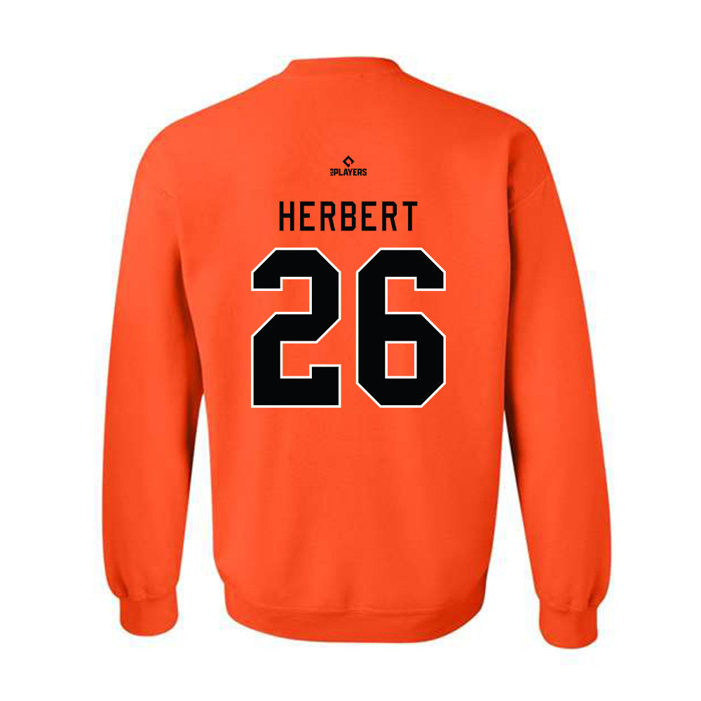 Bowie Baysox - MILB Baseball : Andrew Herbert - Crewneck Sweatshirt-1