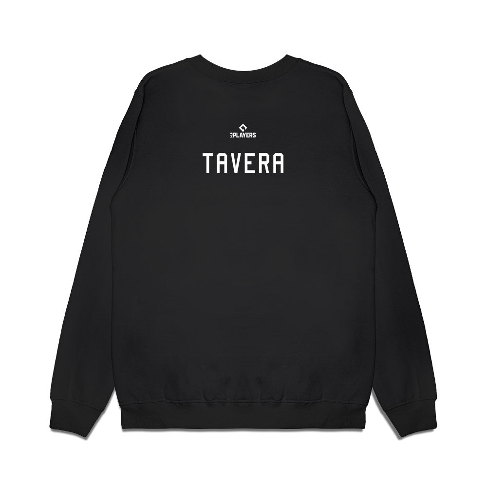 Bowie Baysox - MILB Baseball : Carlos Tavera - Premium Crewneck Sweatshirt-1