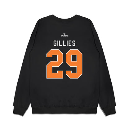 Bowie Baysox - MILB Baseball : Keagan Gillies - Premium Crewneck Sweatshirt-1