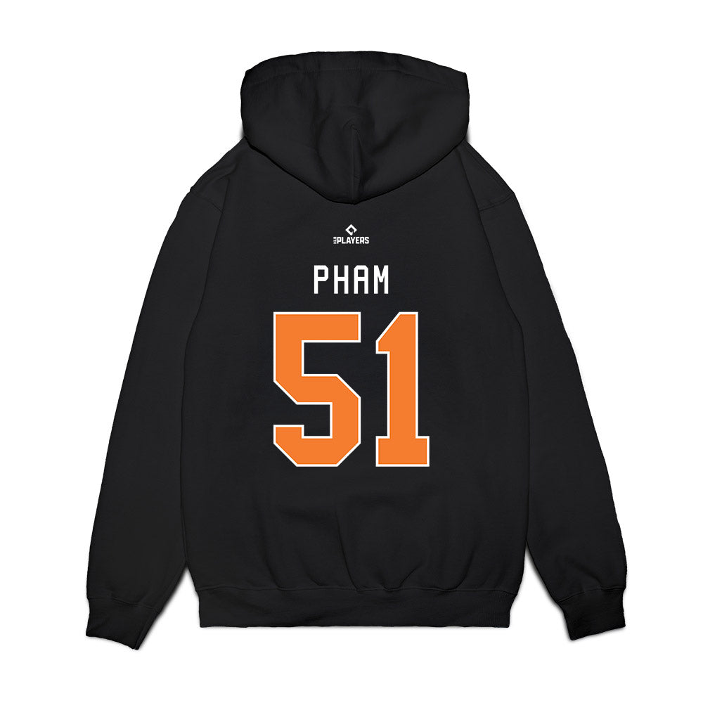 Bowie Baysox - MILB Baseball : Alex Pham - Premium Hooded Sweatshirt-1