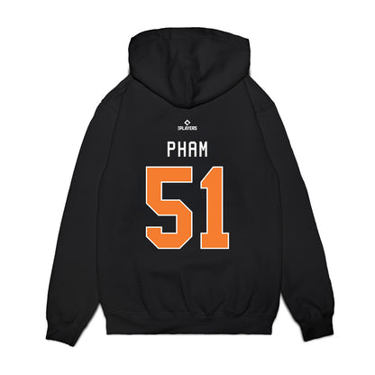 Bowie Baysox - MILB Baseball : Alex Pham - Premium Hooded Sweatshirt-1