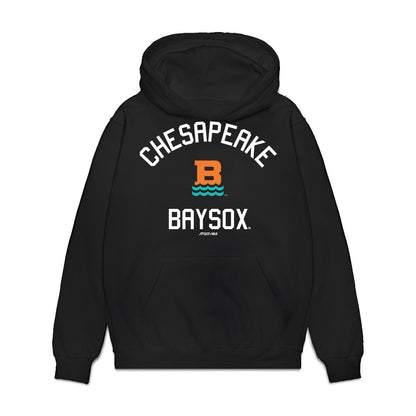 Bowie Baysox - MILB Baseball : Bradley Brehmer - Premium Hooded Sweatshirt-0