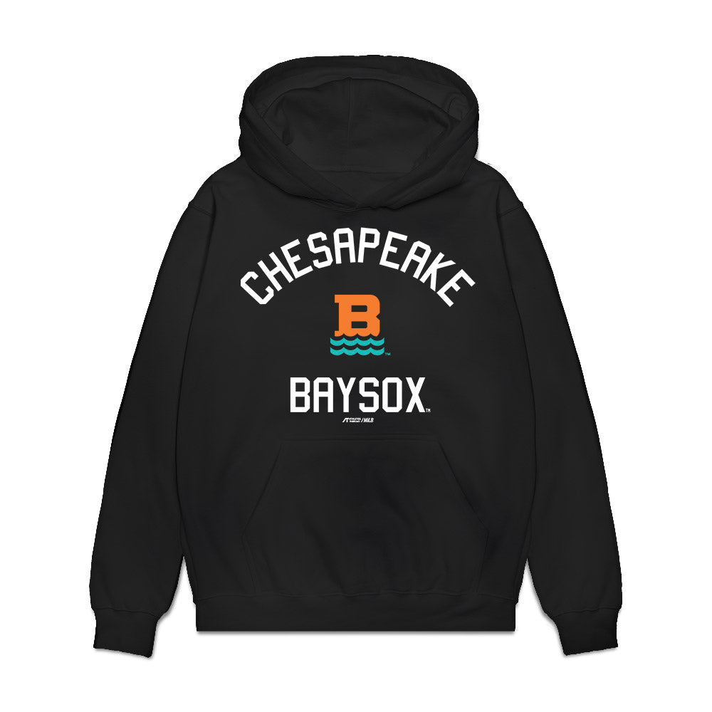 Bowie Baysox - MILB Baseball : Caden Hunter - Premium Hooded Sweatshirt-0