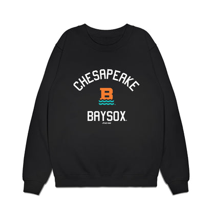 Bowie Baysox - MILB Baseball : Keagan Gillies - Premium Crewneck Sweatshirt-0