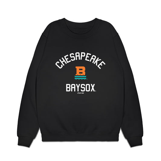 Bowie Baysox - MILB Baseball : Sebastian Gongora - Premium Crewneck Sweatshirt-0