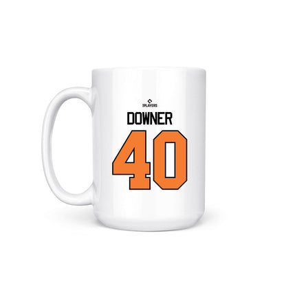 Bowie Baysox - MILB Baseball : Brandon Downer - Coffee Mug-1