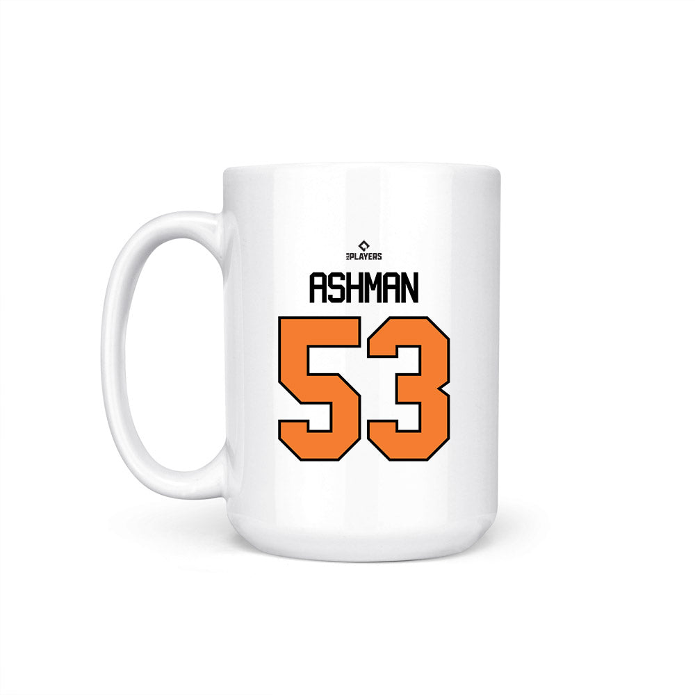 Bowie Baysox - MILB Baseball : Micah Ashman - Coffee Mug-1