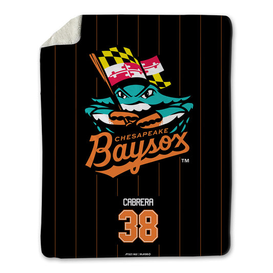 Bowie Baysox - MILB Baseball : Jeisson Cabrera - Blanket-0