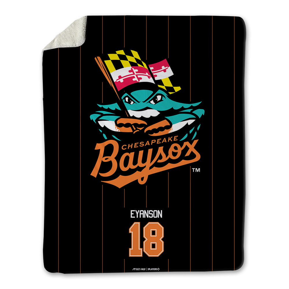 Bowie Baysox - MILB Baseball : Anthony Eyanson - Blanket-0