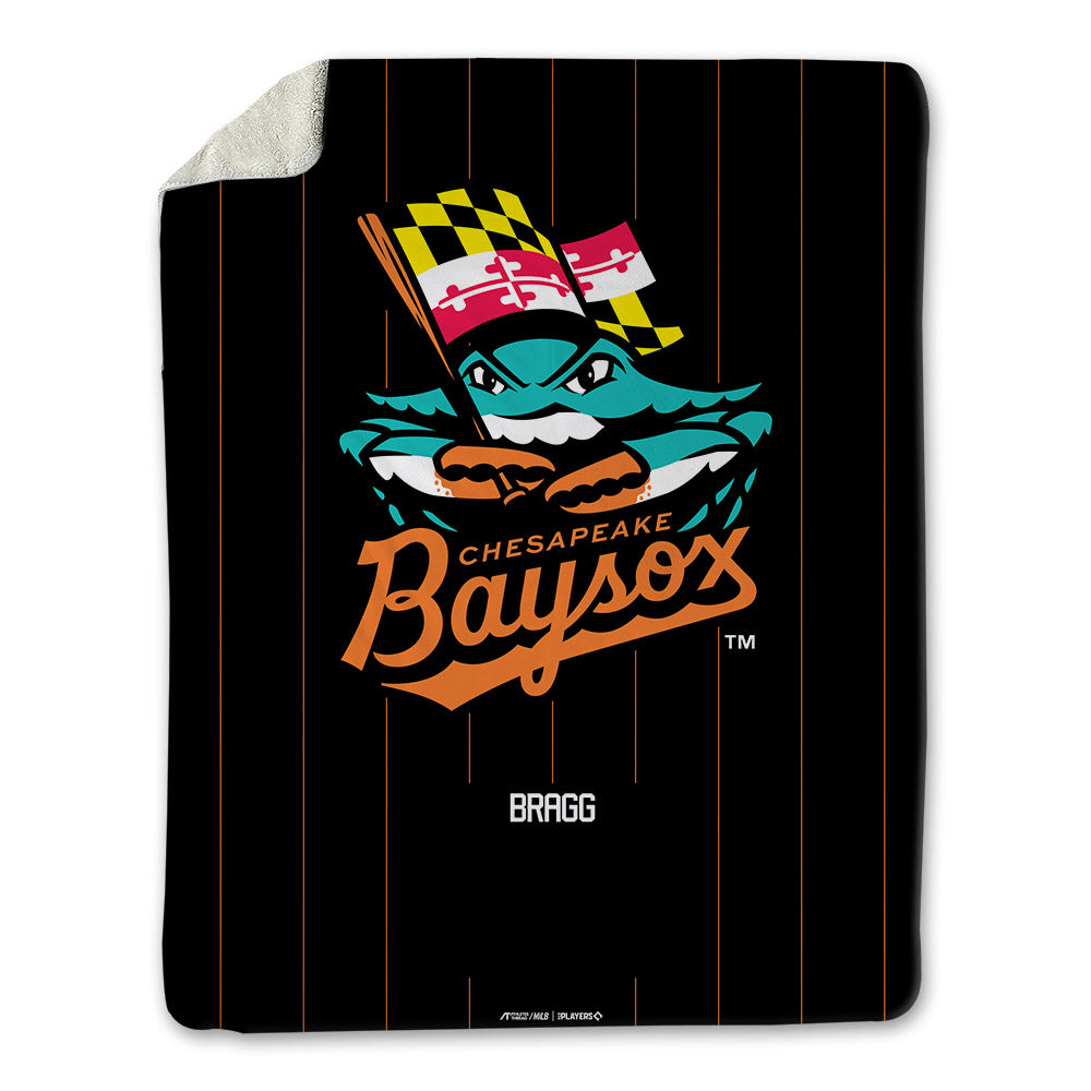 Bowie Baysox - MILB Baseball : Braxton Bragg - Blanket-0