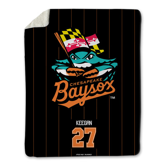 Bowie Baysox - MILB Baseball : Dom Keegan - Blanket-0
