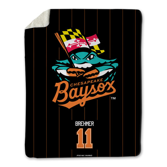 Bowie Baysox - MILB Baseball : Bradley Brehmer - Blanket-0