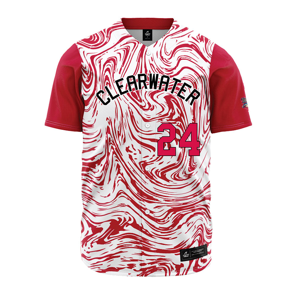 Clearwater Threshers - MILB Baseball : Tyler Minnick - Jersey-0