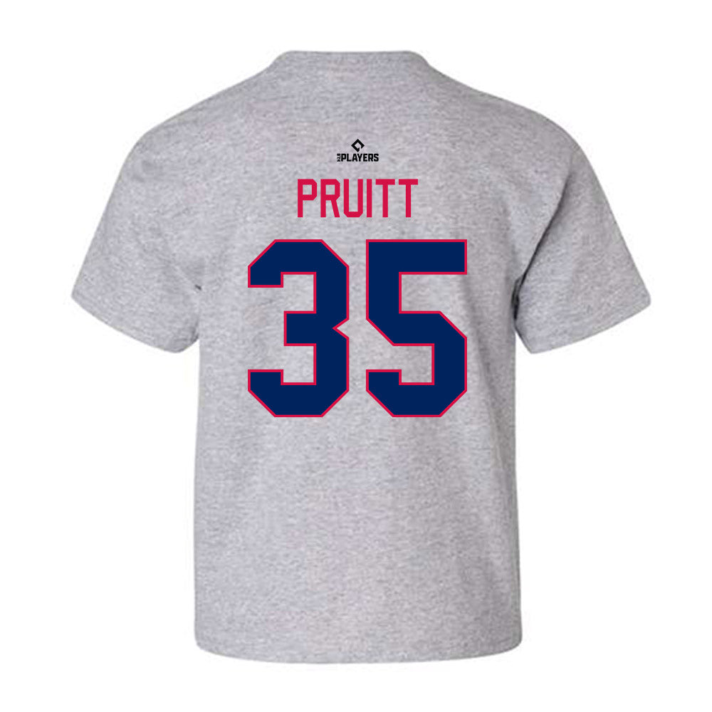 Clearwater Threshers - MILB Baseball : Jacob Pruitt - Youth T-Shirt-1