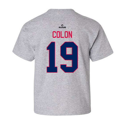 Clearwater Threshers - MILB Baseball : Manuel Colon - Youth T-Shirt-1