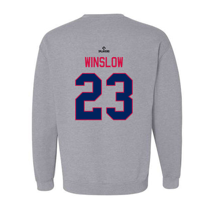 Clearwater Threshers - MILB Baseball : Macon Winslow - Crewneck Sweatshirt-1