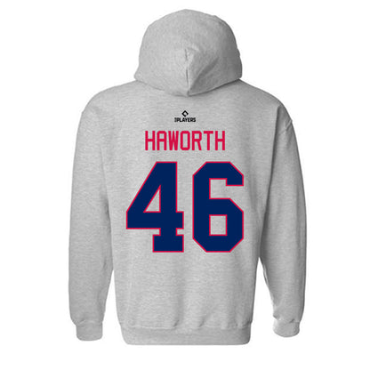Clearwater Threshers - MILB Baseball : Lane Haworth - Hooded Sweatshirt-1