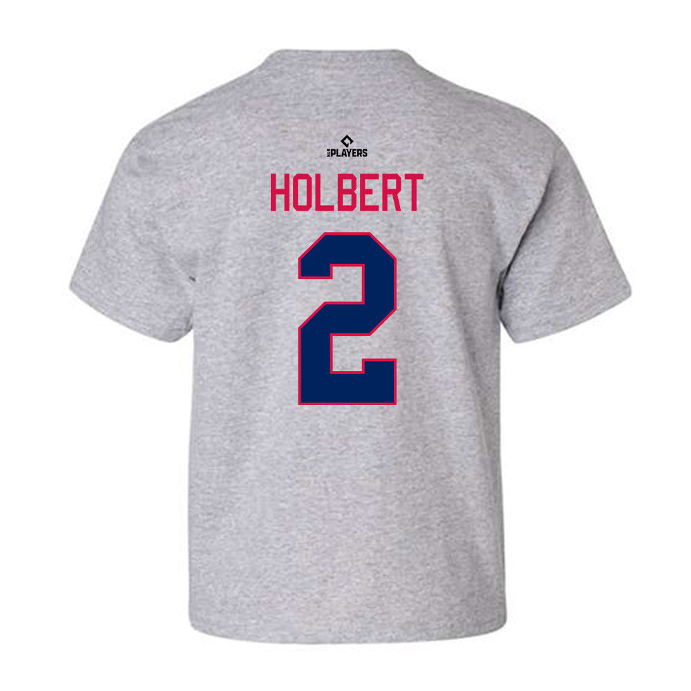 Clearwater Threshers - MILB Baseball : Elias Holbert - Youth T-Shirt-1