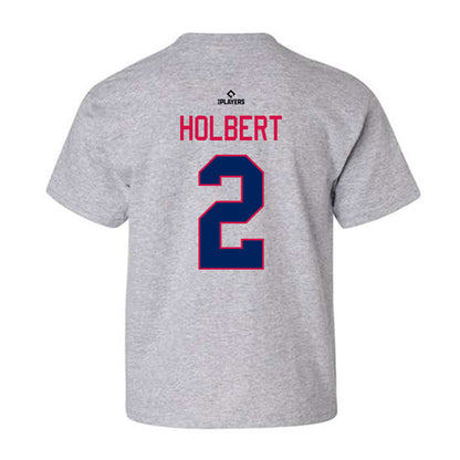 Clearwater Threshers - MILB Baseball : Elias Holbert - Youth T-Shirt-1