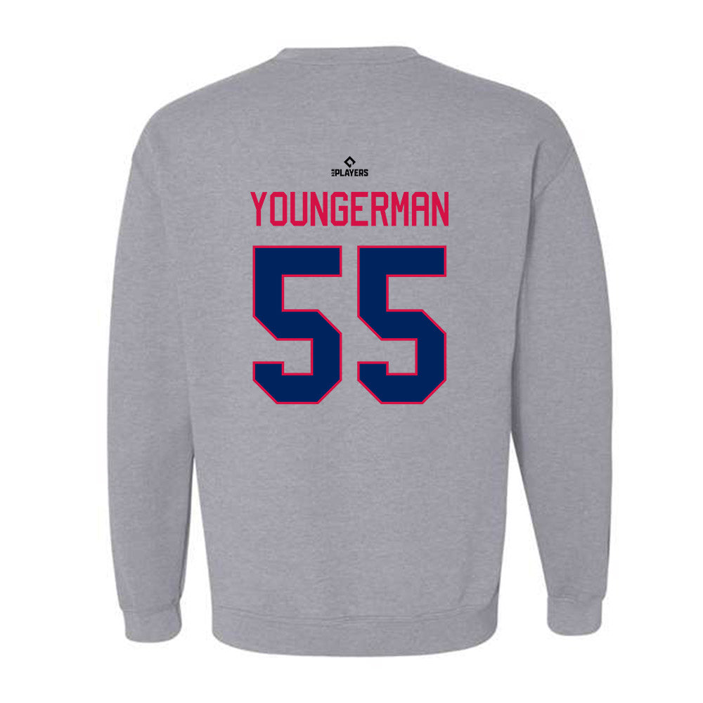 Clearwater Threshers - MILB Baseball : Sean Youngerman - Crewneck Sweatshirt-1