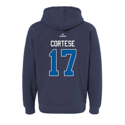 Clearwater Threshers - MILB Baseball : Richie Cortese - Hooded Pullover Sweatshirt-1