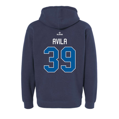 Clearwater Threshers - MILB Baseball : Luis Avila - Hooded Pullover Sweatshirt-1