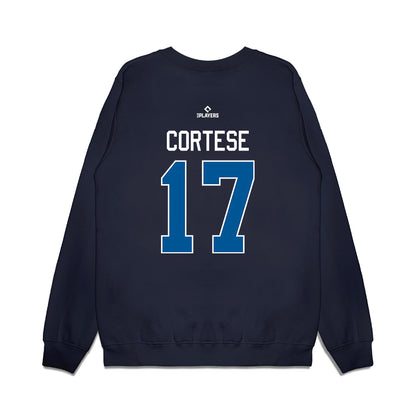 Clearwater Threshers - MILB Baseball : Richie Cortese - Premium Crewneck Sweatshirt-1