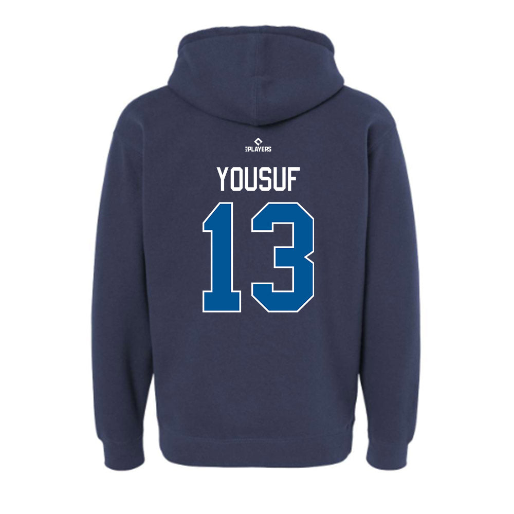Clearwater Threshers - MILB Baseball : Zuher Yousuf - Hooded Pullover Sweatshirt-1