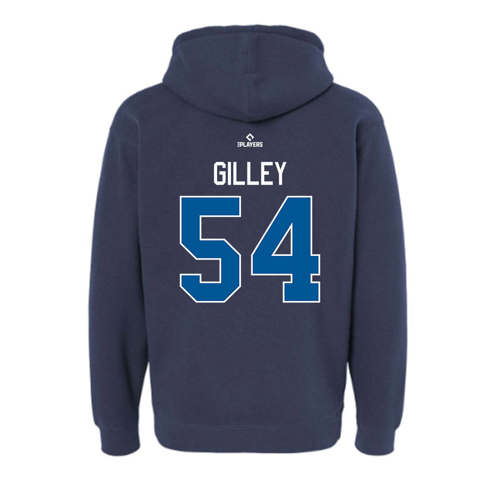 Clearwater Threshers - MILB Baseball : Cole Gilley - Hooded Pullover Sweatshirt-1