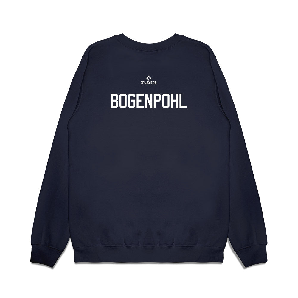 Clearwater Threshers - MILB Baseball : Caden Bogenpohl - Premium Crewneck Sweatshirt-1