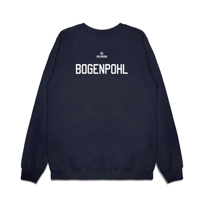 Clearwater Threshers - MILB Baseball : Caden Bogenpohl - Premium Crewneck Sweatshirt-1