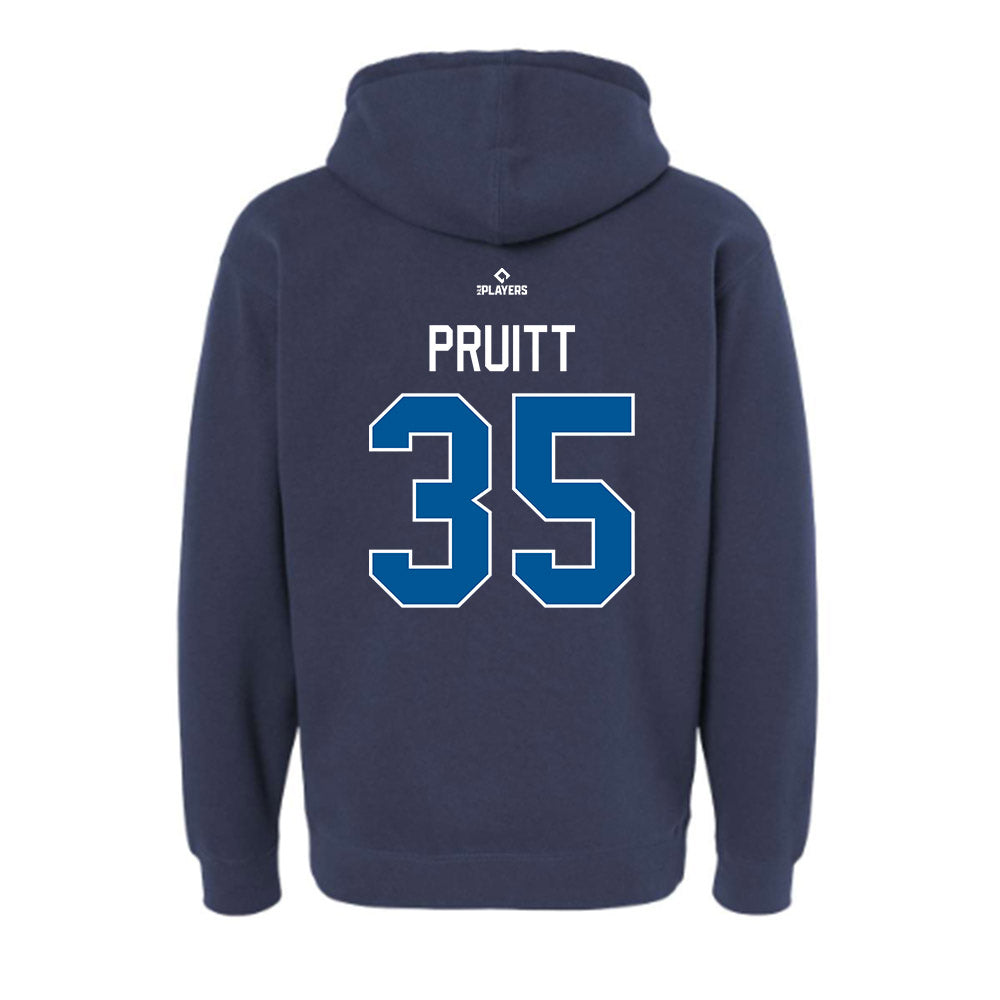 Clearwater Threshers - MILB Baseball : Jacob Pruitt - Hooded Pullover Sweatshirt-1