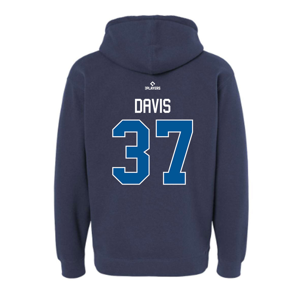Clearwater Threshers - MILB Baseball : Luke Davis - Hooded Pullover Sweatshirt-1